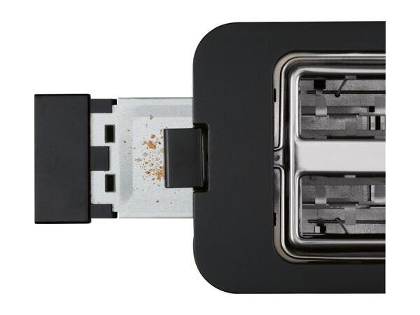 Silvercrest Black 2-Slice Toaster