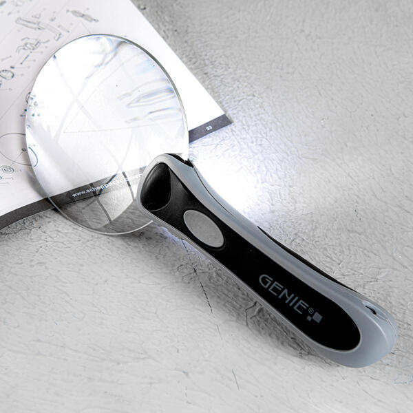 Rahmenlose LED-Leselupe