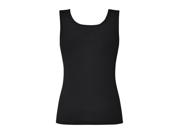 Esmara Ladies' Vest - 2 Pack - Black