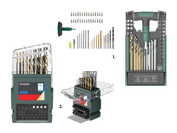 Set d'embouts et de forets