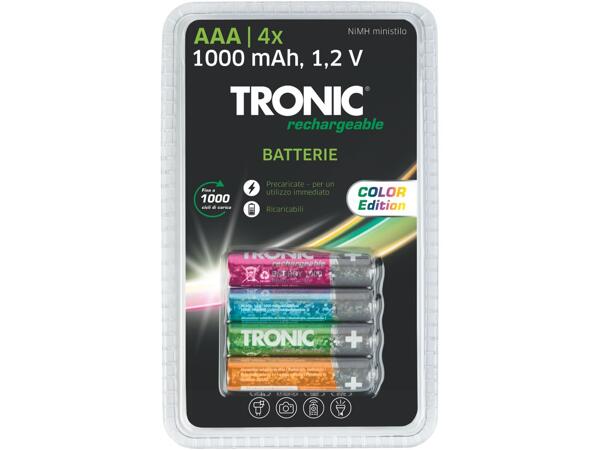 Rechargeable Batteries, 4 pieces