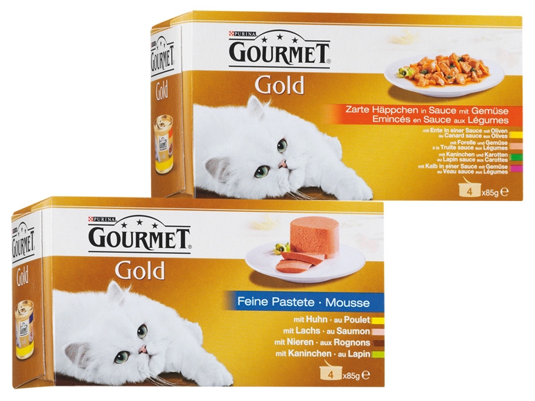 GOURMET GOLD Katzennassnahrung