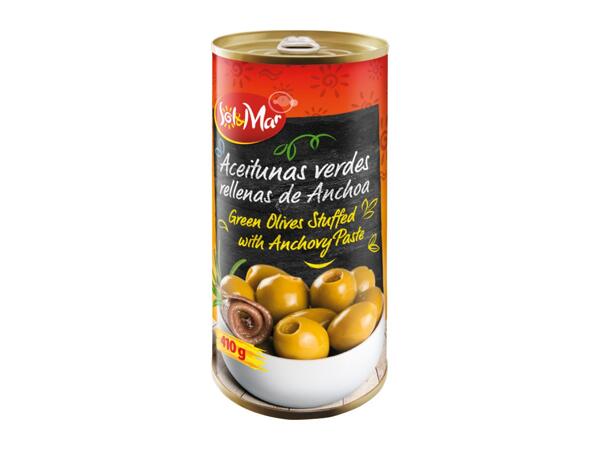 Green Filled Olives Assorted