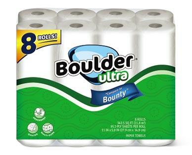 Boulder 
 8 Roll Multi-Size Paper Towel