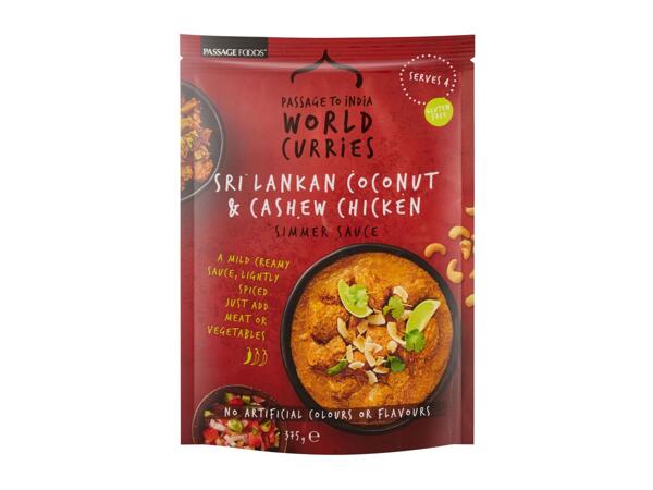 Passage to India Sri Lankan Coconut & Cashew Chicken Sauce