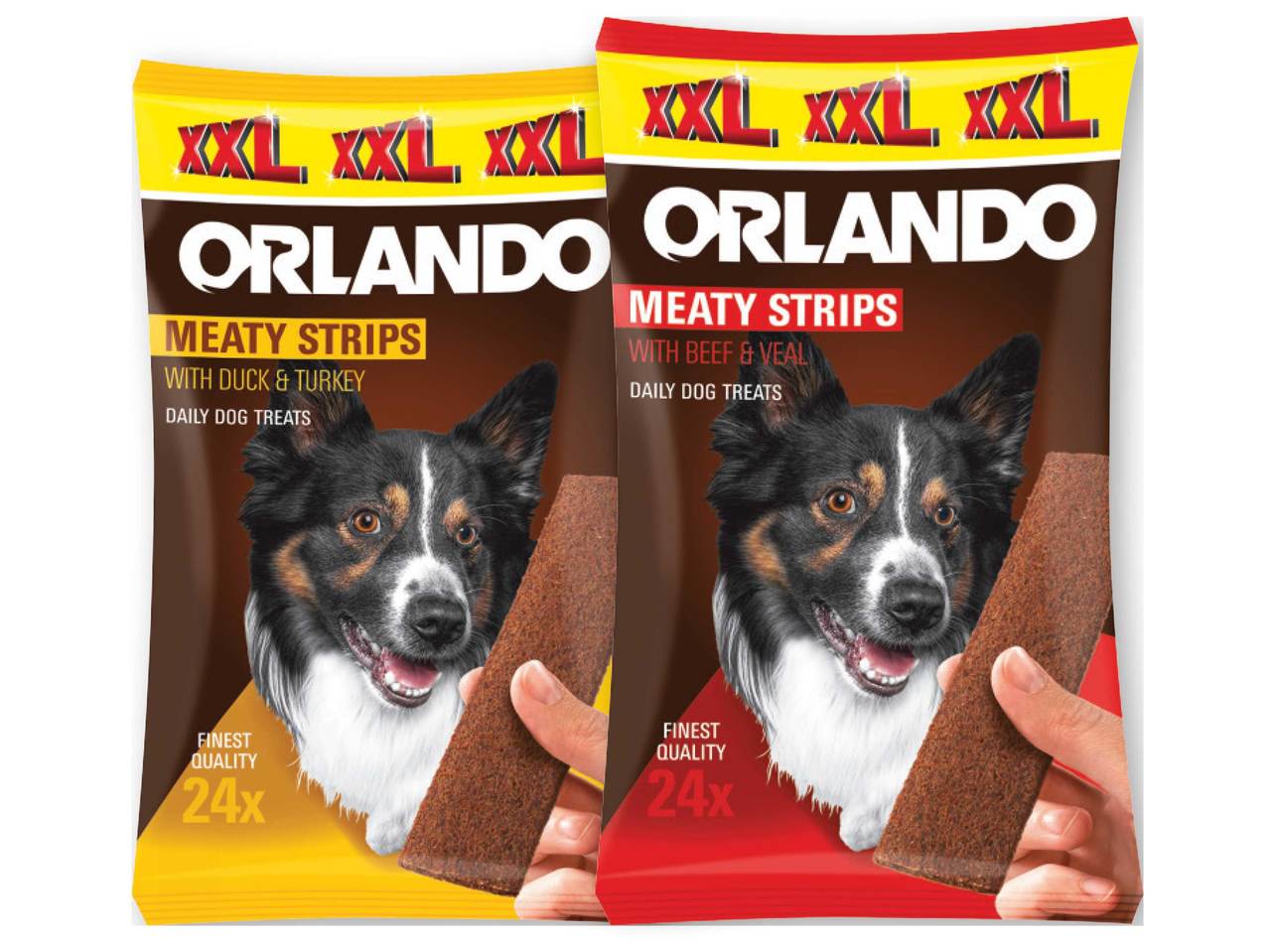 ORLANDO Dog Meaty Strips