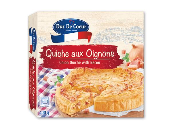 Porretærte, quiche lorraine eller løgtærte