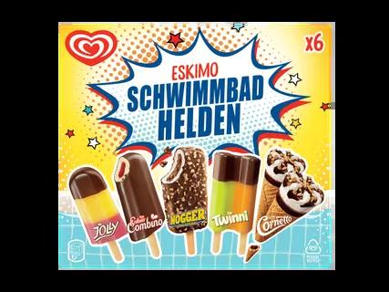 ESKIMO Schwimmbadhelden