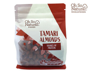 Oh So Natural Tamari Almonds 400g