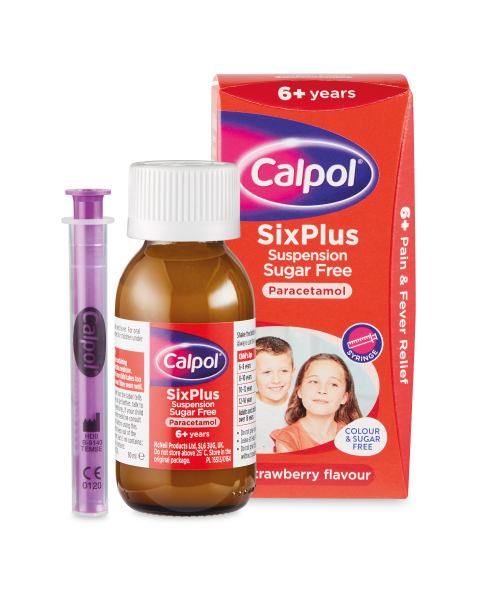 Calpol Strawberry 6+ Sugar Free
