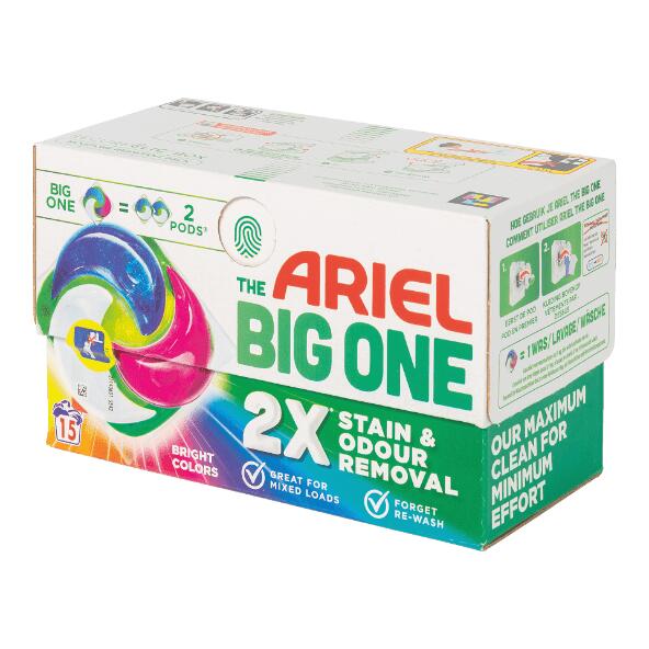 ARIEL(R) 				Capsules de lessive, 15 pcs