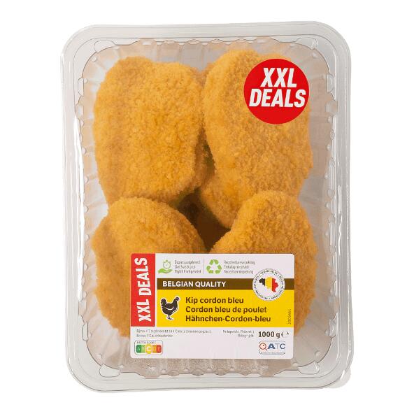Cordon bleu de poulet, 8 pcs