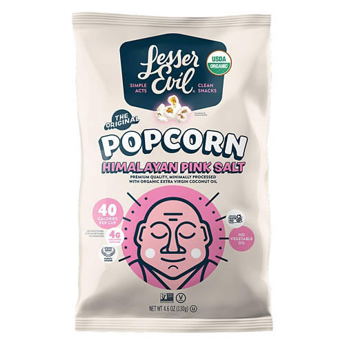 Organic Himalayan Pink Salt Popcorn, 4.6 oz