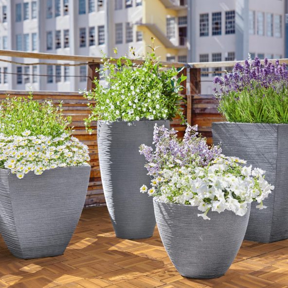 Grote bloempot