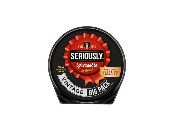 Seriously Spreadable Vintage Cheddar