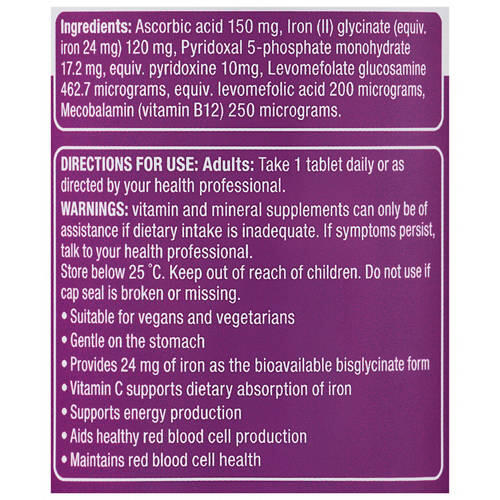 Iron Tablets 30 Pack