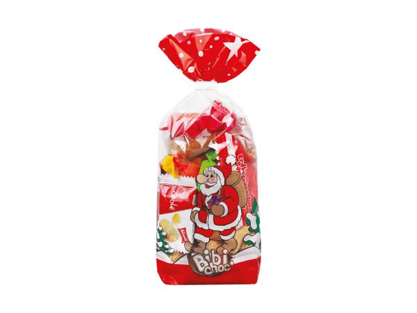 Sachet de la Saint-Nicolas Bibichoc garni en cellophane