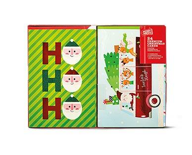 Merry Moments 
 24 Premium Christmas Cards
