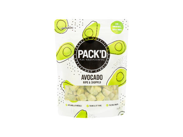 PACK'D Ripe & Chopped Avocado