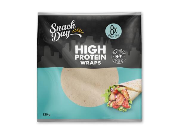 SNACK DAY High Protein wraps