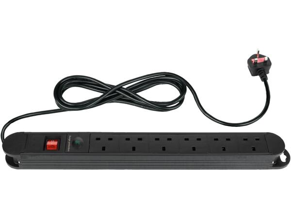 6 Socket Extension Lead