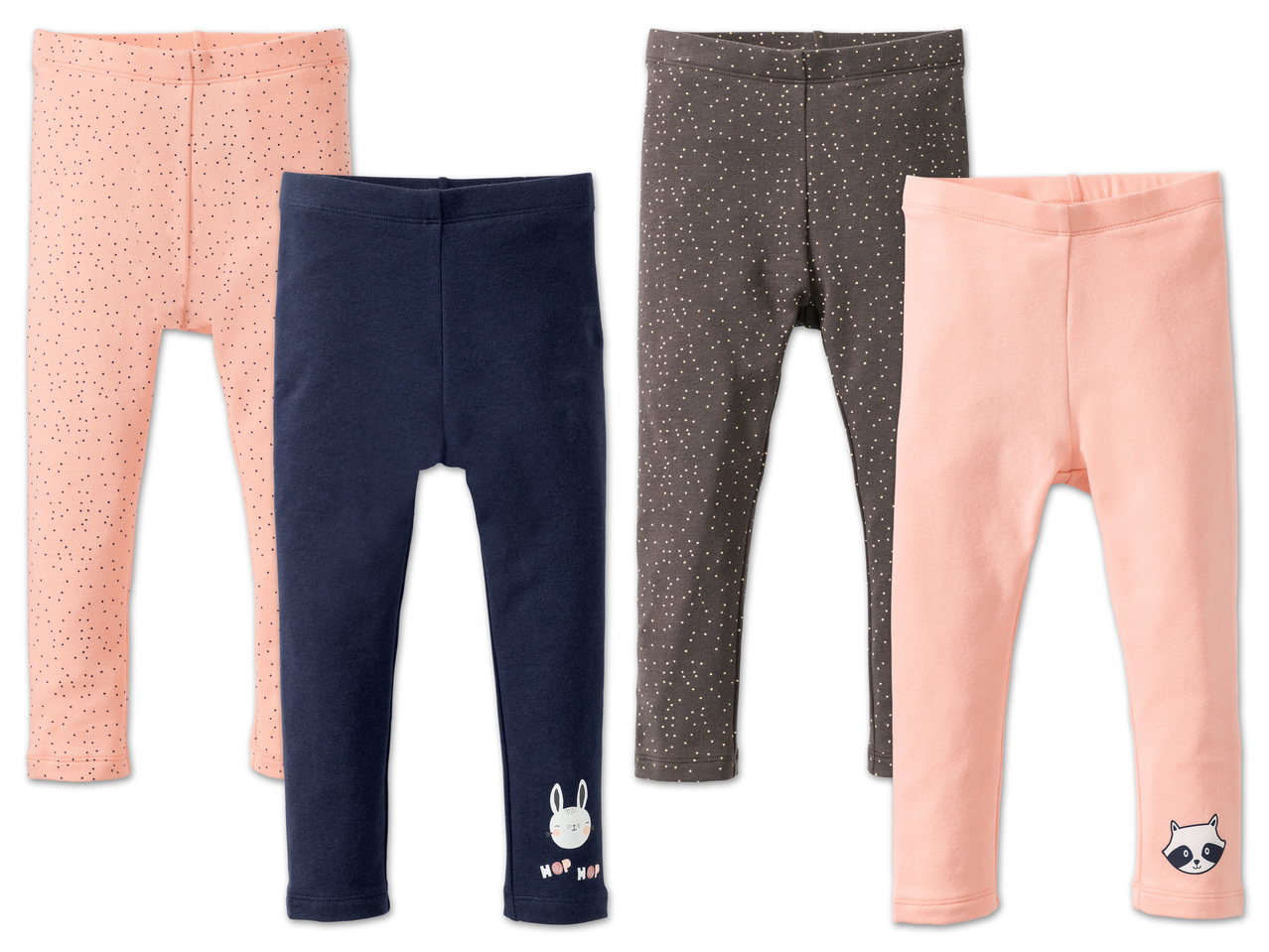 LUPILU(R) Mädchen Leggings, 2 Stück1