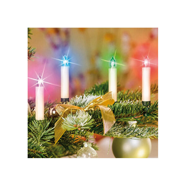 15 kabellose LED Weihnachtskerzen