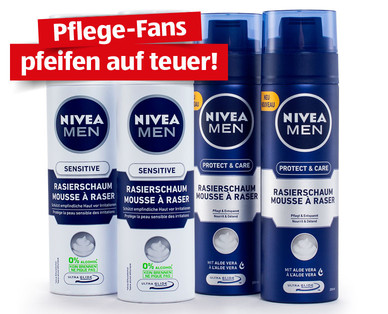 NIVEA MEN Rasierschaum, Doppelpkg.