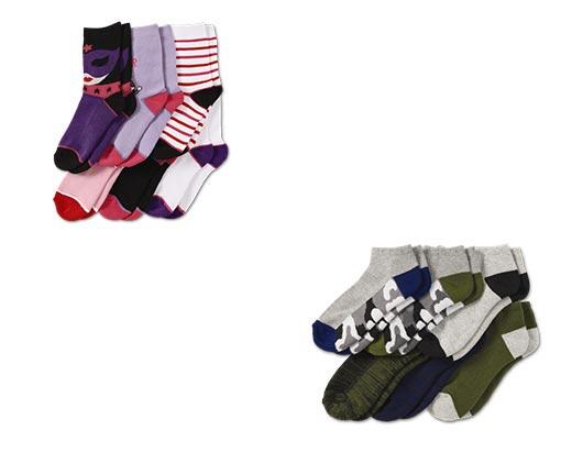 Lily & Dan 
 Boys' or Girls' 6-Pair Socks