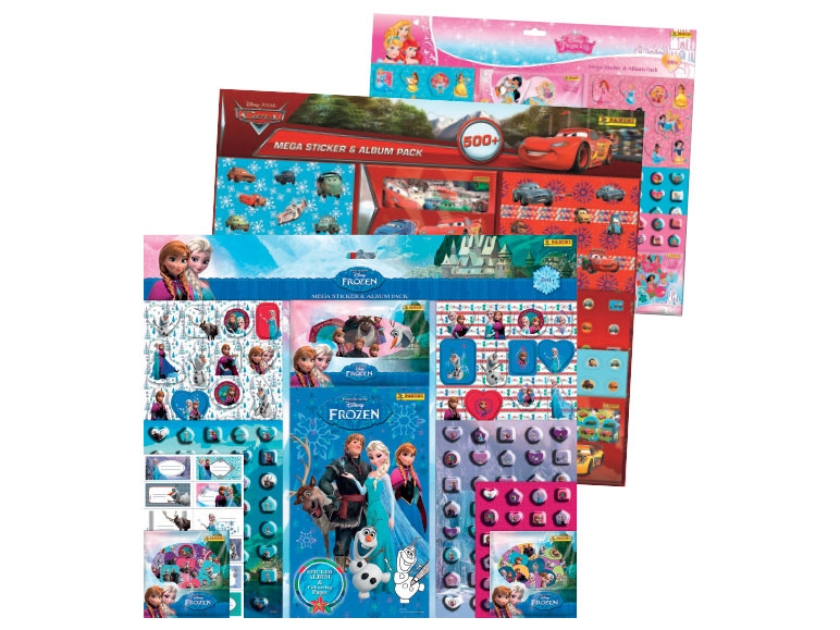 PANINI Character Mega Sticker & Album Packs