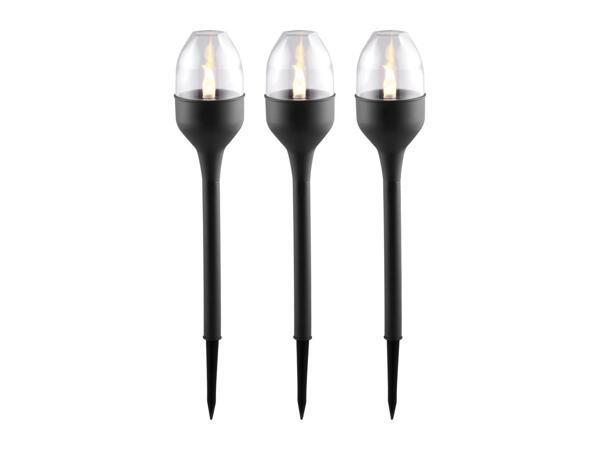 Livarno Home LED Solar Lights - Pack of 3