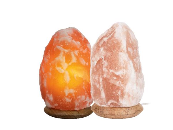 Illuminated Salt Crystal