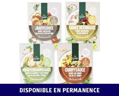 LE GUSTO 
 SAUCE GASTRONOMIQUE
