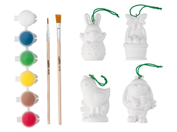 Paint your own easter decorations