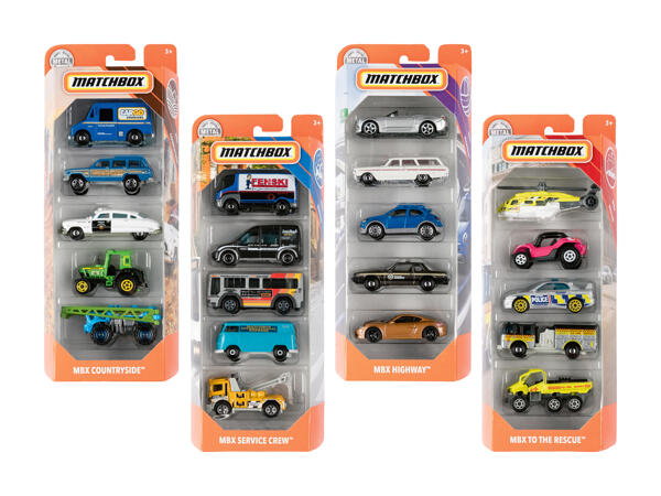 MATCHBOX(R) Legetøjsbil 5-pak