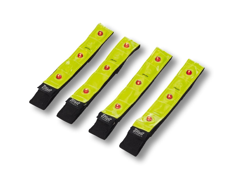 Bandes réfléchissantes, lot de 4 ***Cet article est disponible uniquement en Suisse romande et au Tessin.***