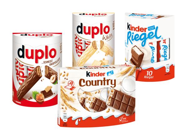 Duplo, Riegel oder Country