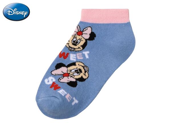 Disney Kids' Trainer Socks - 3 pairs