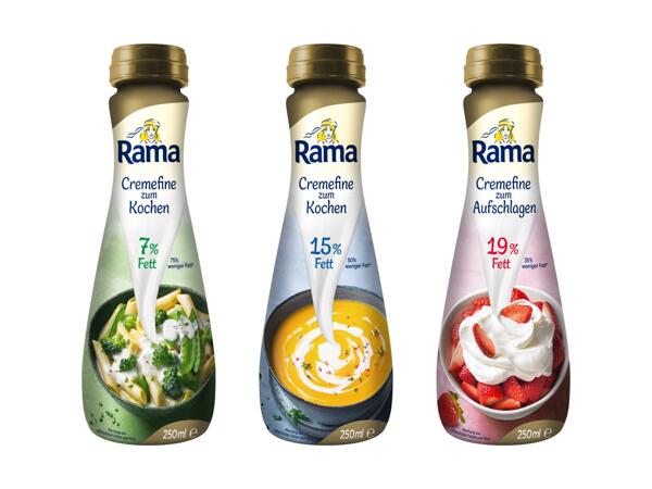 Assortiment de Rama Cremefine