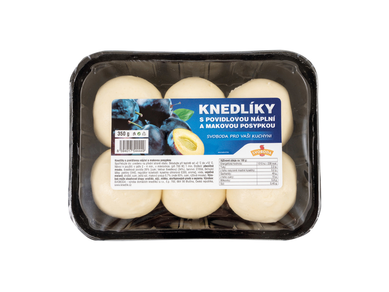 OVOCNÉ KNEDLÍKY