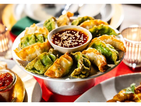 Gyoza with Dip