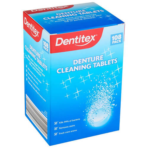 Denture Cleaning Tablets 108 Pack