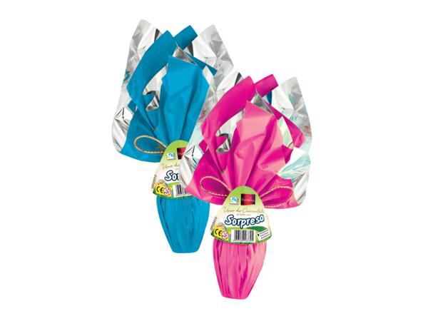 Easter milk chocolate egg