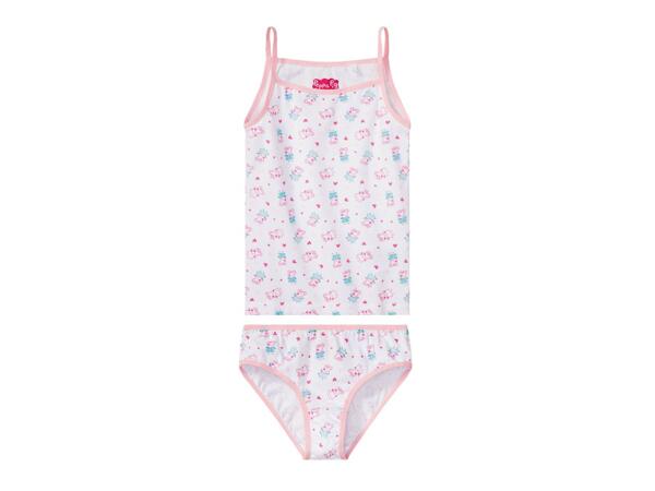 Girls' underwear set "Snoopy, Peppa Pig, Paw Patrol"
