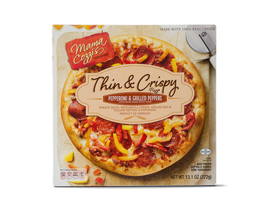 Mama Cozzi's Pepperoni & Peppers or Garden Vegetable Thin & Crispy Pizza
