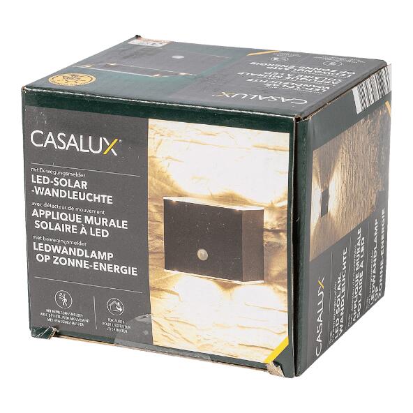 CASALUX(R) Ledwandlamp op zonne-energie