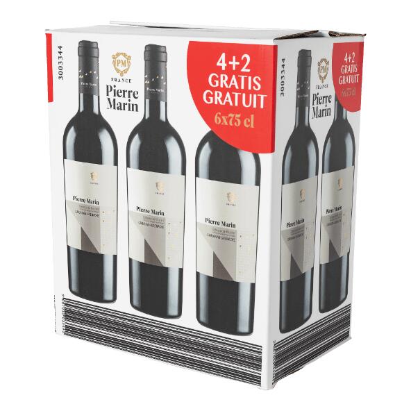 PIERRE MARIN(R) 				Carignan-Grenache Coteaux de Béziers IGP, 6 St.