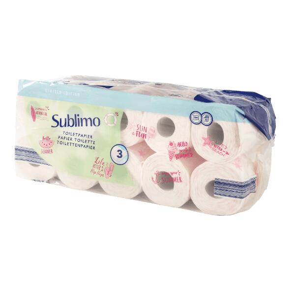 SUBLIMO(R) 				Toilettenpapier, 20 St.