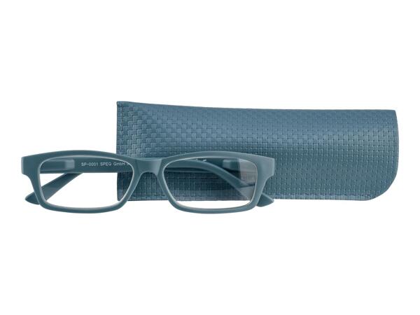 Auriol Reading Glasses With Case - Blue
