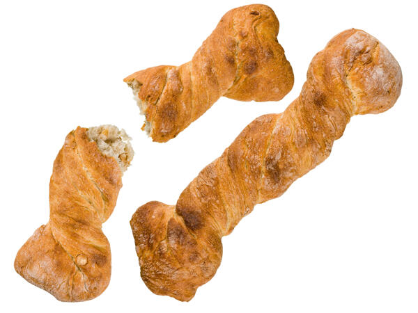 Wurzelbrot mit Haselnüssen